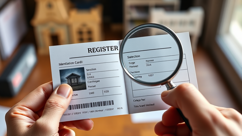 등기부등본, 왜 중요할까요? (realistic 스타일)