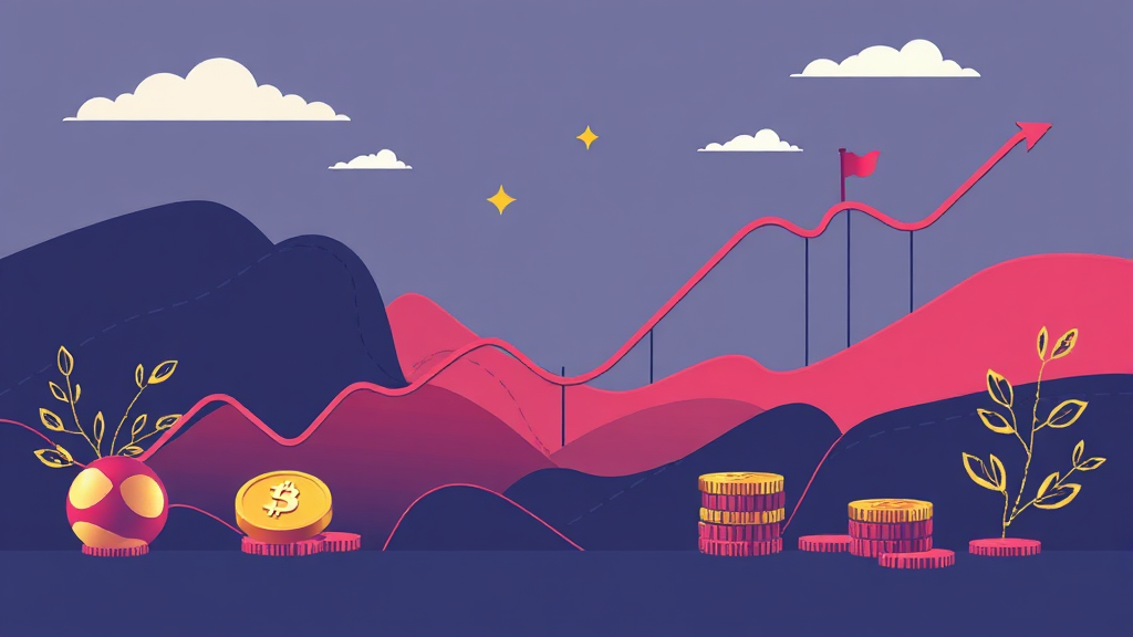 투자 시 유의사항 및 리스크 관리 (illustration 스타일)