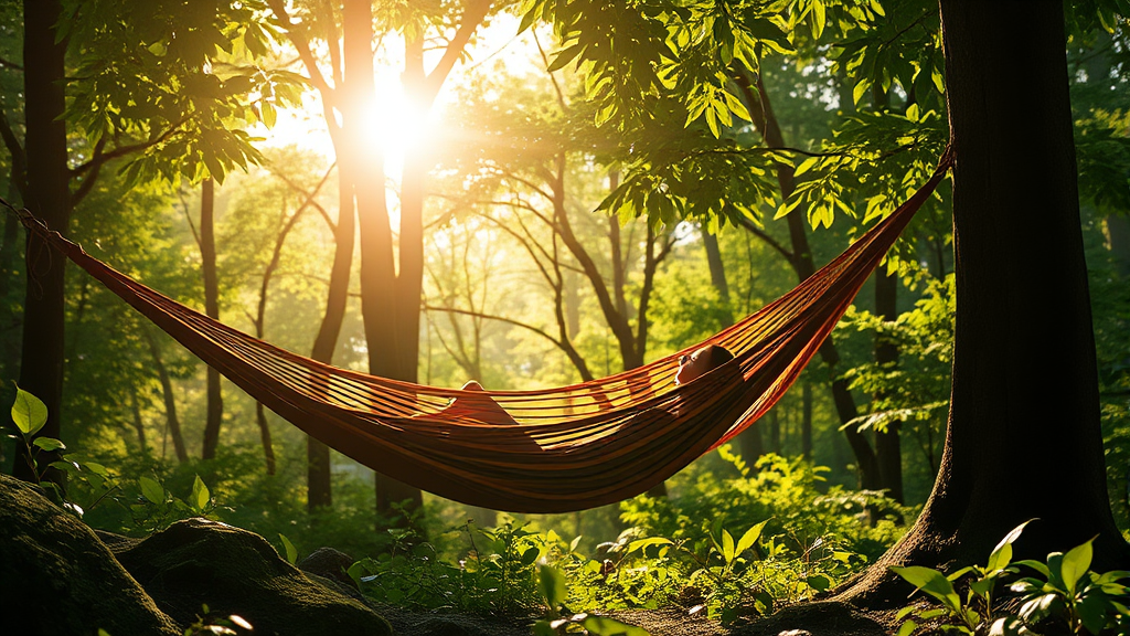 숲체험 힐링 효과 (realistic 스타일)