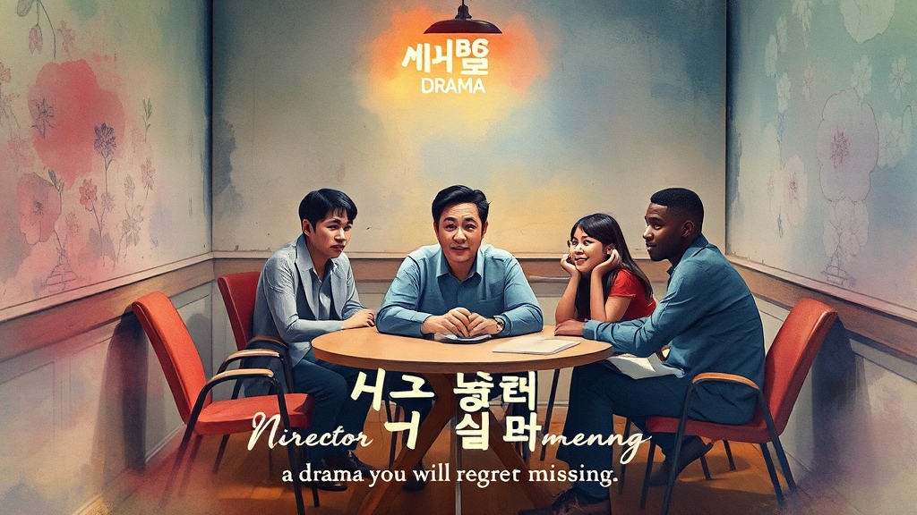 결론: 놓치면 후회할 드라마 (watercolor 스타일)