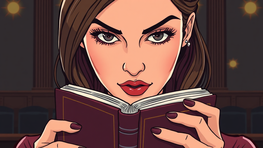 법적 대응 예고 및 진행 상황 (illustration 스타일)