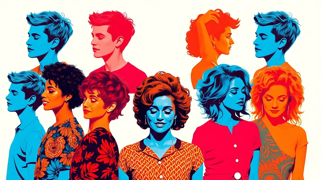 탈모 관리 핵심: 생활 습관 개선 (popart 스타일)