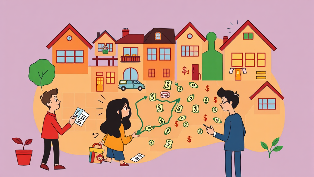 지역별 지원 금액 확인 (cartoon 스타일)