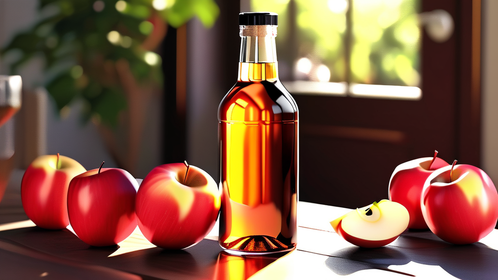 레드와인 비니거 vs 일반 식초: 무엇이 다를까? (realistic 스타일)