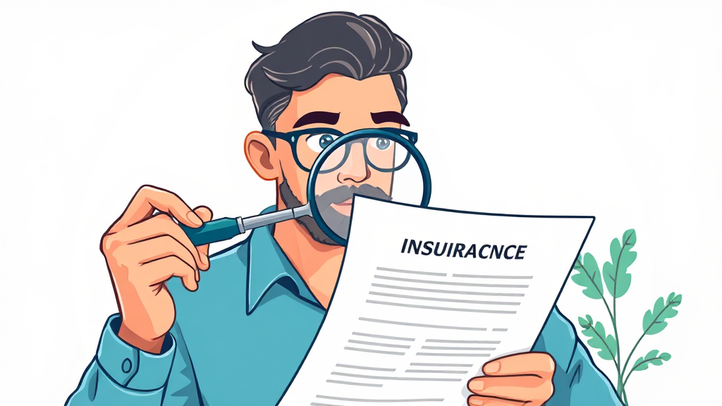 보험료 절감, 이것만은 주의! (illustration 스타일)