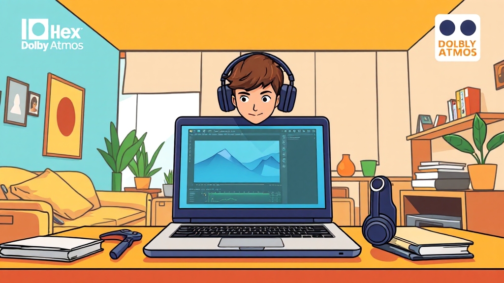 디스플레이 & 사운드: 콘텐츠 작업의 핵심 (cartoon 스타일)