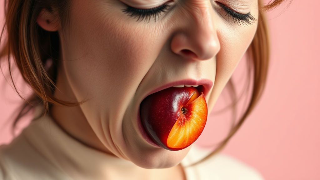 목 이물감, 무엇일까요? (realistic 스타일)