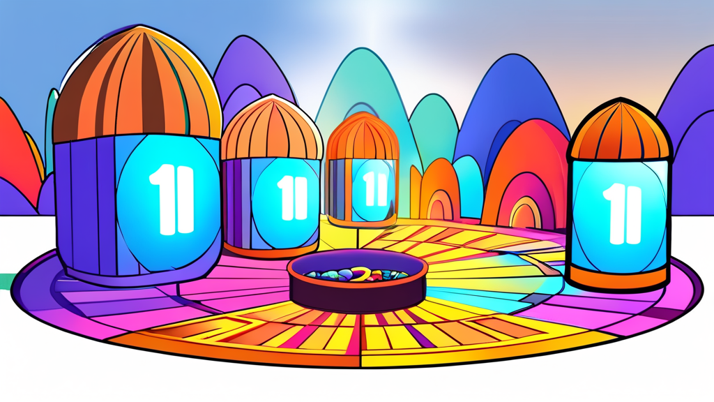 1216회 로또 당첨 번호 분석 (cartoon 스타일)