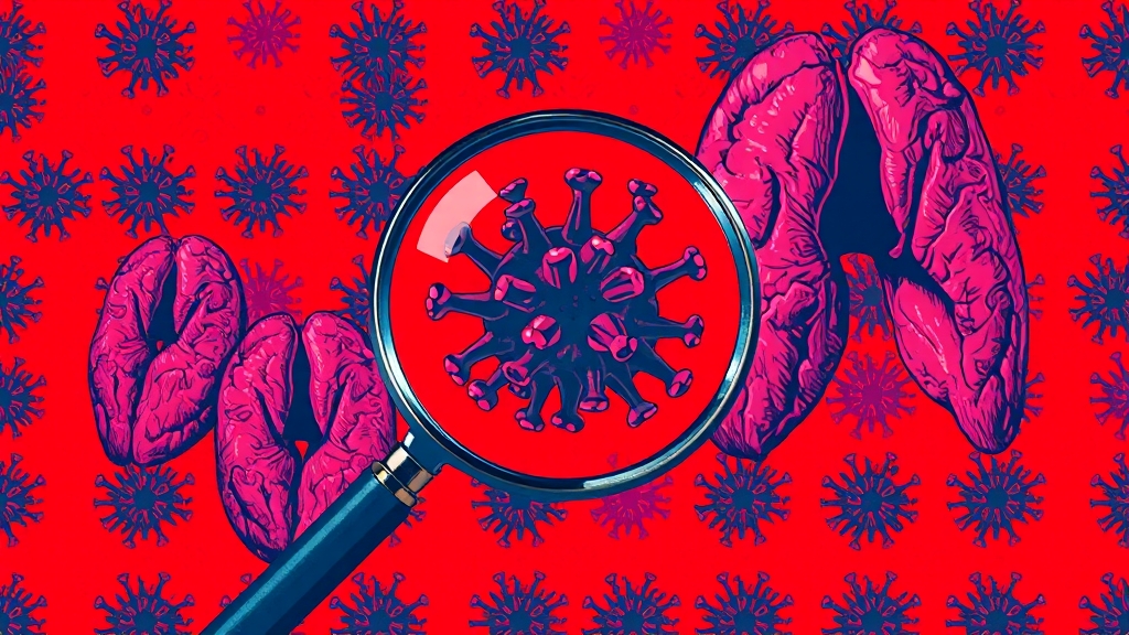 임파선염, 원인은 무엇일까요? (popart 스타일)