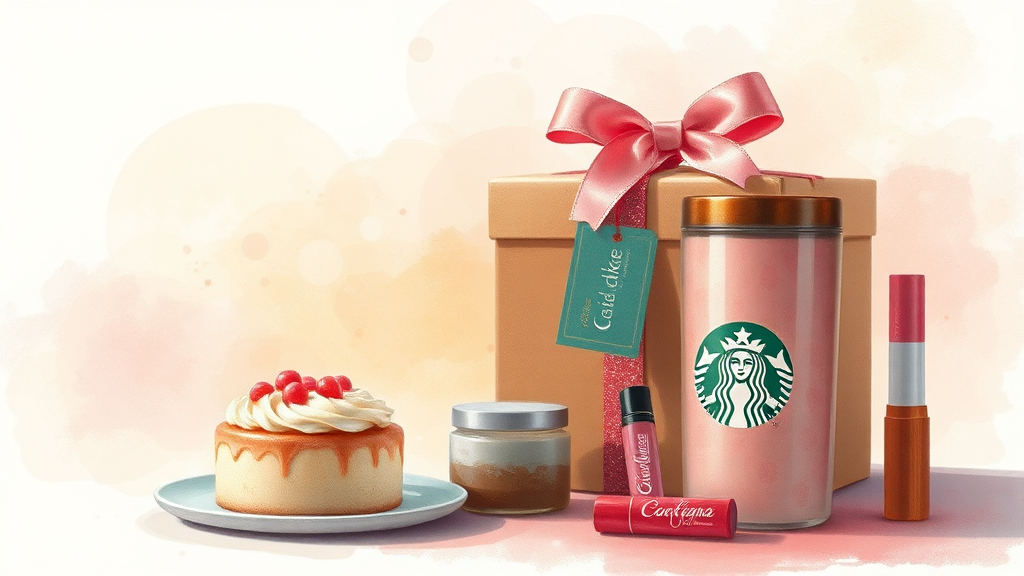 선물할 때 알아두면 좋은 정보 (watercolor 스타일)