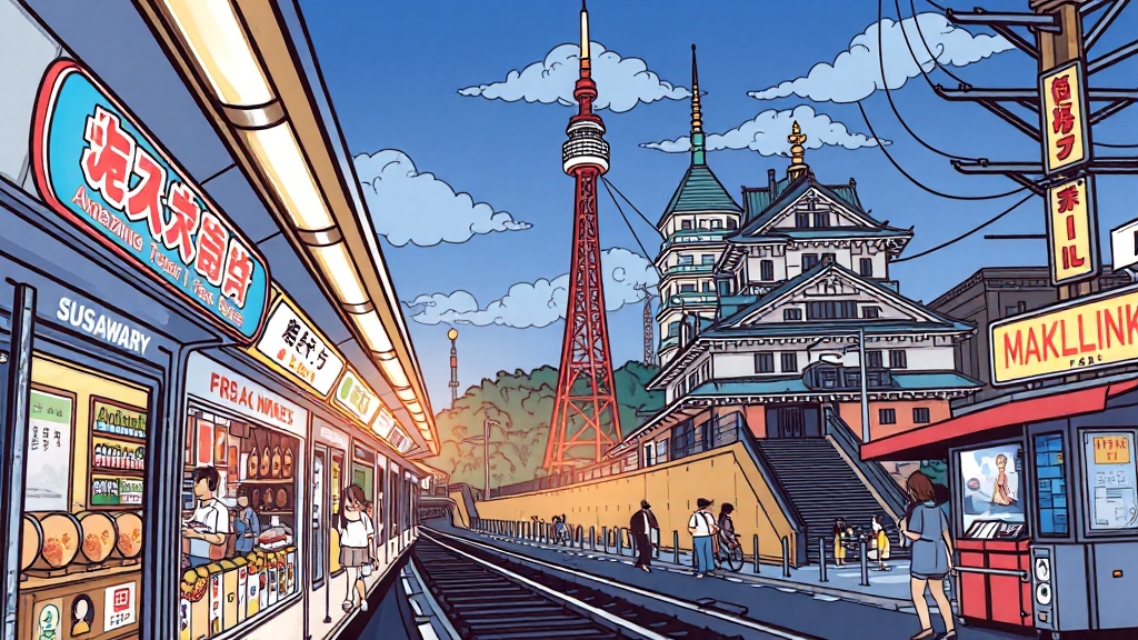 주유패스, 어디까지 갈 수 있나? (cartoon 스타일)