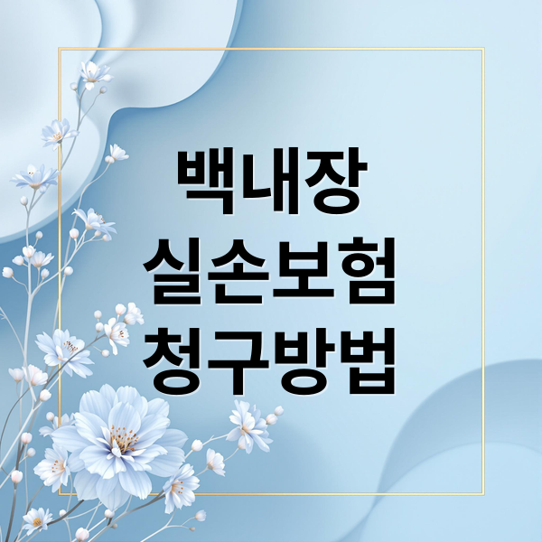 백내장
실손보험
청구방법 (백내장 수술 후기 실손 청구)