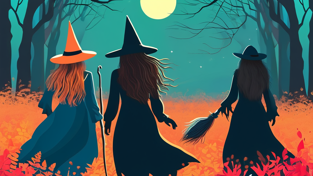 네 마녀의 날이란 무엇일까요? (illustration 스타일)
