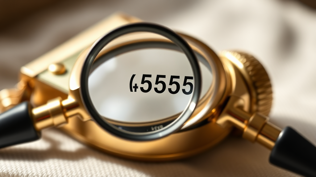 감정 & 정품 확인 방법 (realistic 스타일)