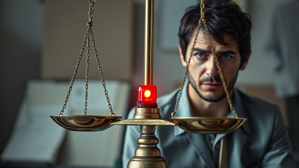 논란의 시작: 급여 문제 제기 (realistic 스타일)