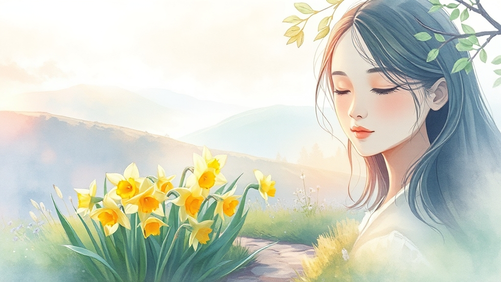디지털 온누리 앱 소개 (watercolor 스타일)