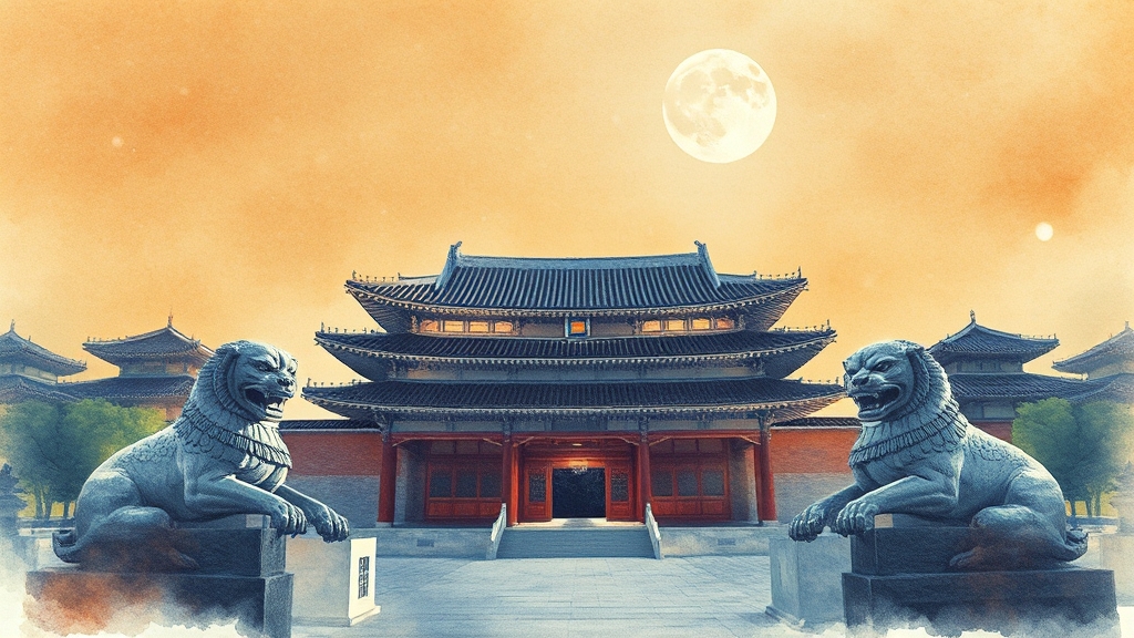 2025 야간개장 일정 및 시간 (watercolor 스타일)