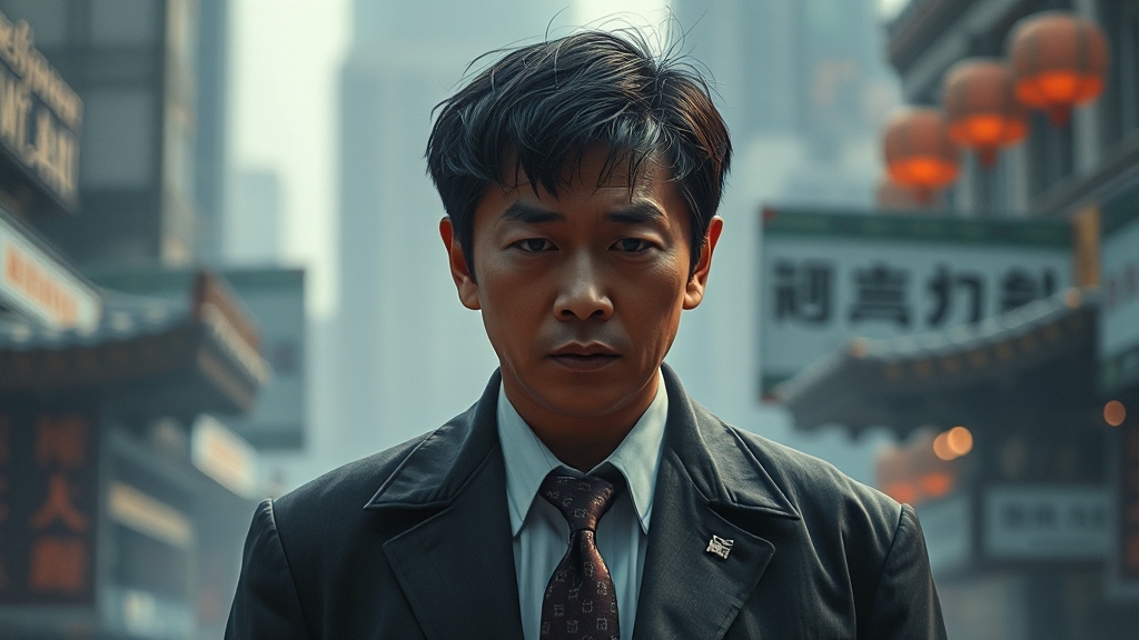 1화: 아버지 죽음, 위기 시작 (realistic 스타일)