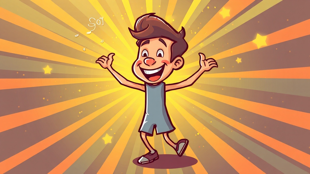 활력 넘치는 일상, 마그네슘과 함께! (cartoon 스타일)