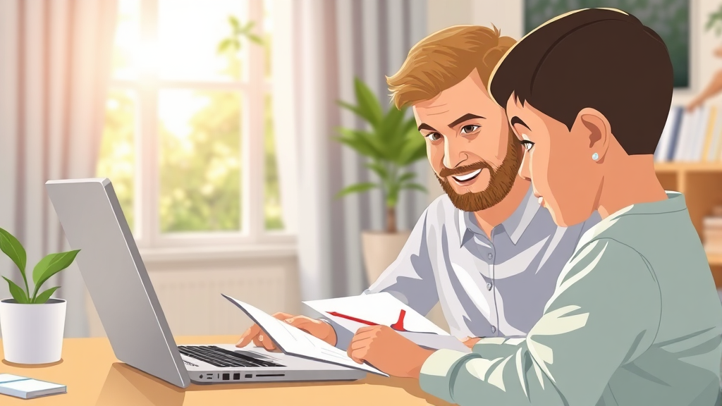 양육비 선지급제 신청 방법 및 절차 (realistic 스타일)