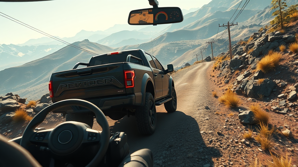 타스만 편의 기능 및 첨단 기술 (realistic 스타일)