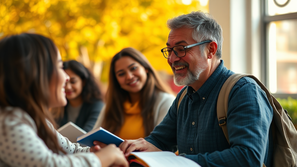 평생교육바우처, 무엇이든 물어보세요! (realistic 스타일)