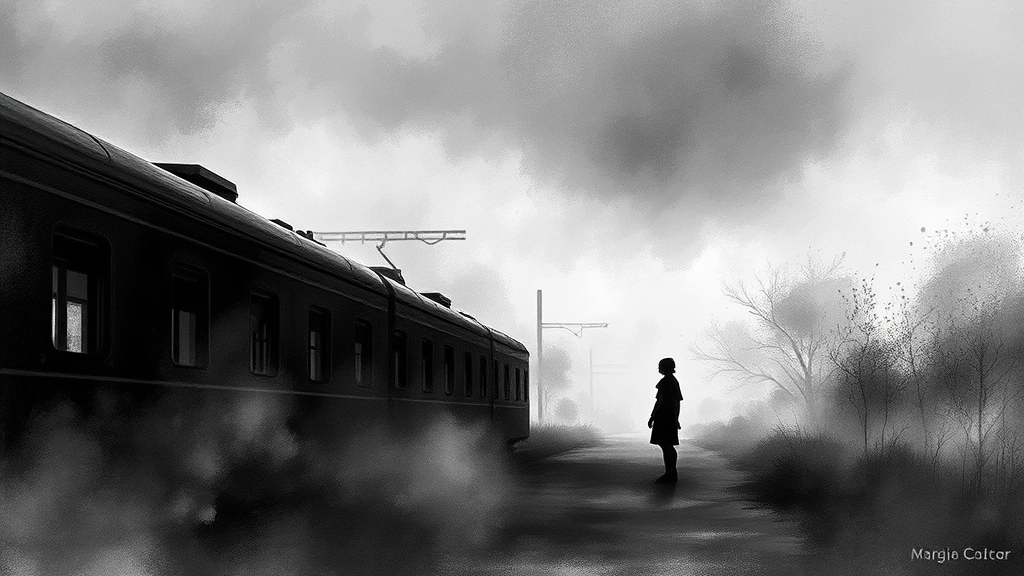 사회 이슈 및 사건 사고 (watercolor 스타일)