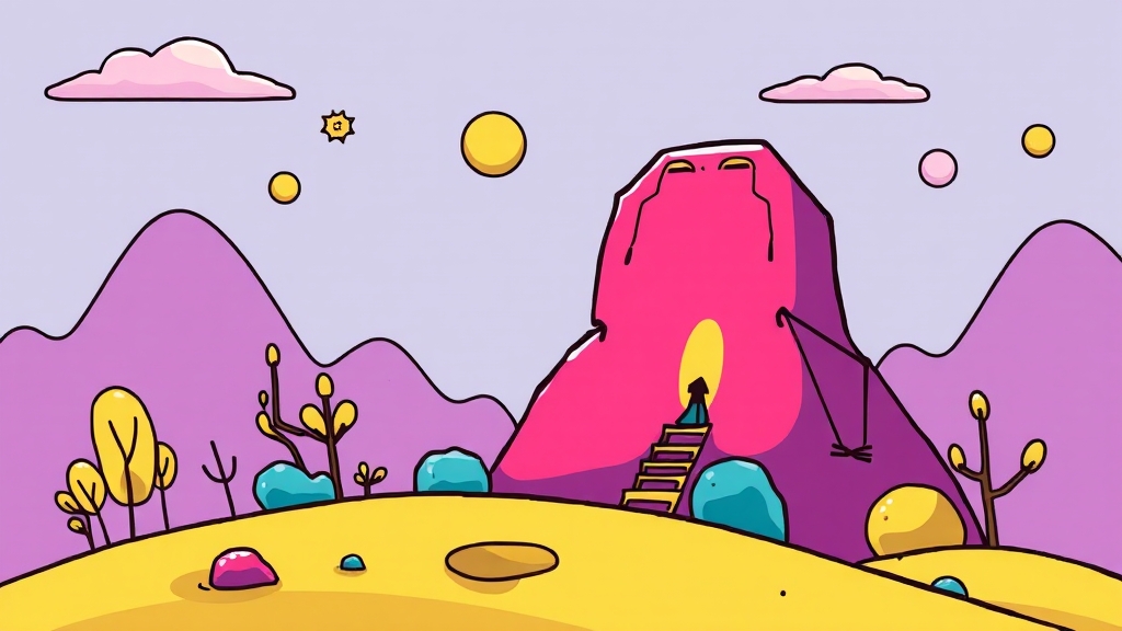 결론: AI 투자, 신중하게 접근해야 (cartoon 스타일)