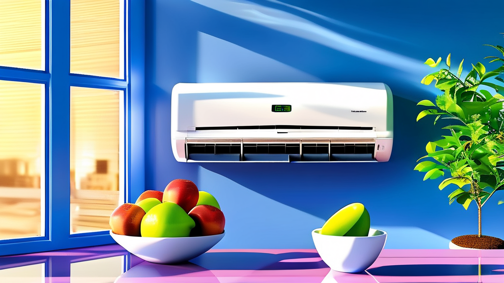 에어컨 종류별 전기세 절약 전략 (realistic 스타일)