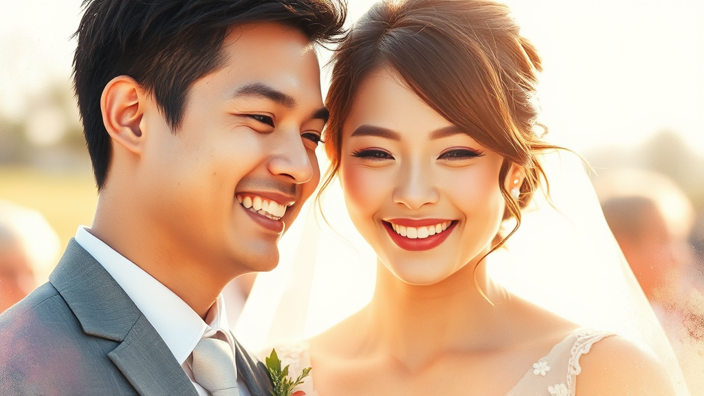 결혼식 일정 및 준비 과정 (watercolor 스타일)