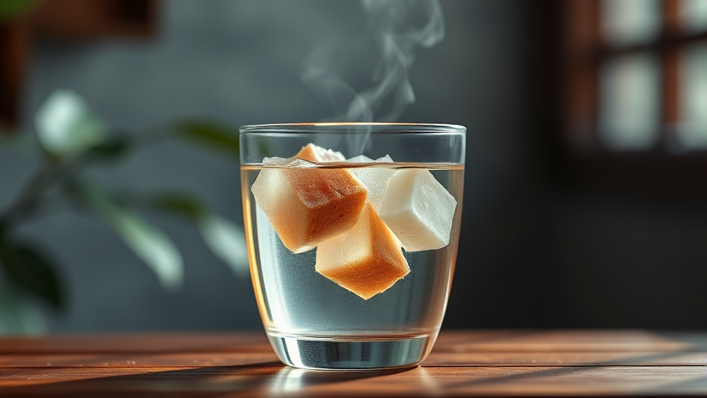 경옥고 복용법: 올바른 섭취 방법 (realistic 스타일)