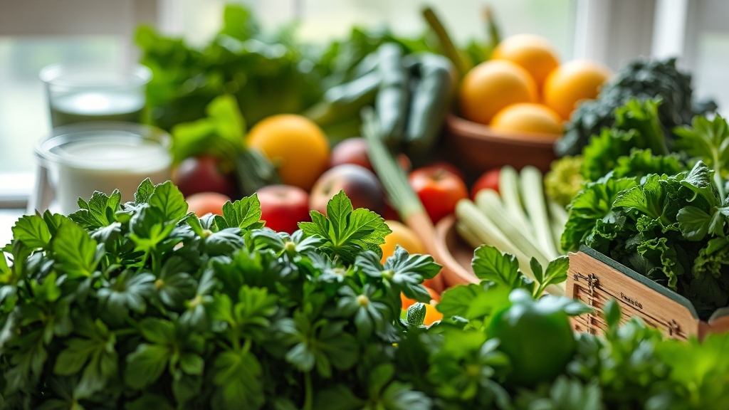 칼륨의 중요성과 역할 (realistic 스타일)