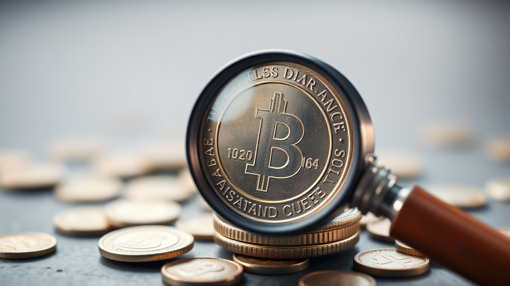 스테이블코인 투자 시 유의사항 (realistic 스타일)