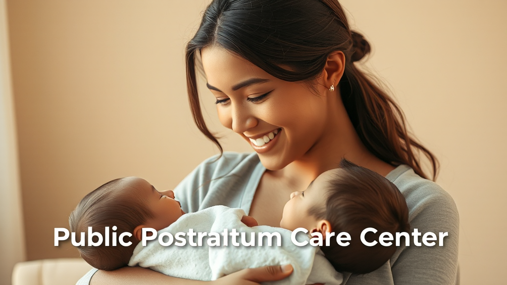 공공산후조리원, 장점은? (realistic 스타일)