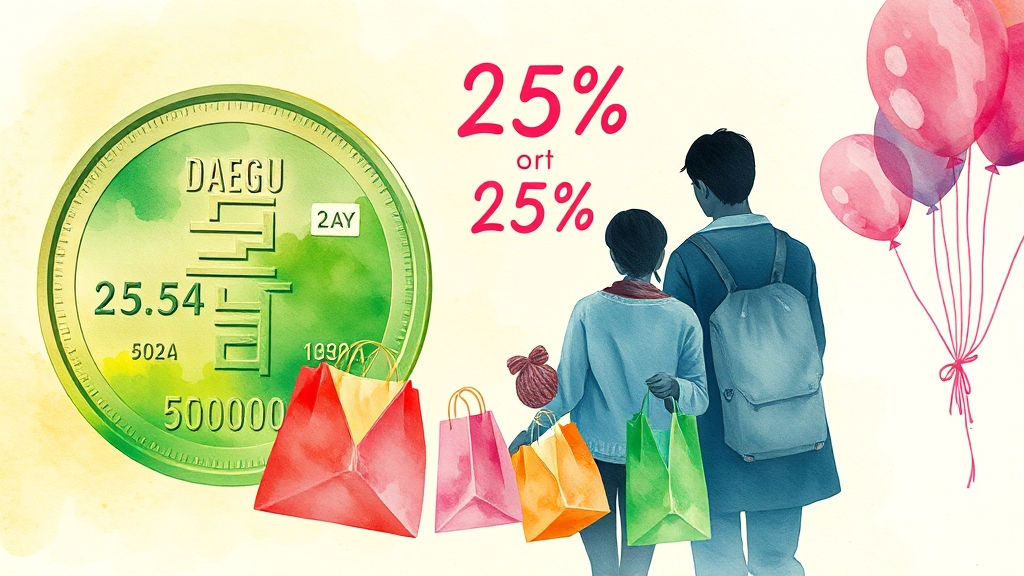 대구로페이 활용 팁 (watercolor 스타일)