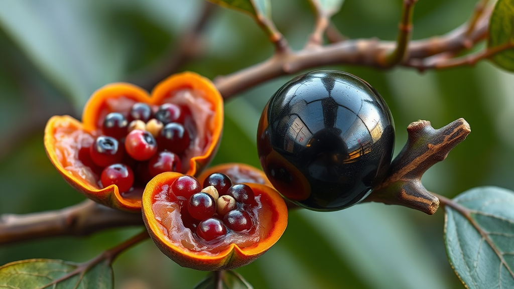 브라질의 검은 진주, 자보티카바의 매력 (realistic 스타일)