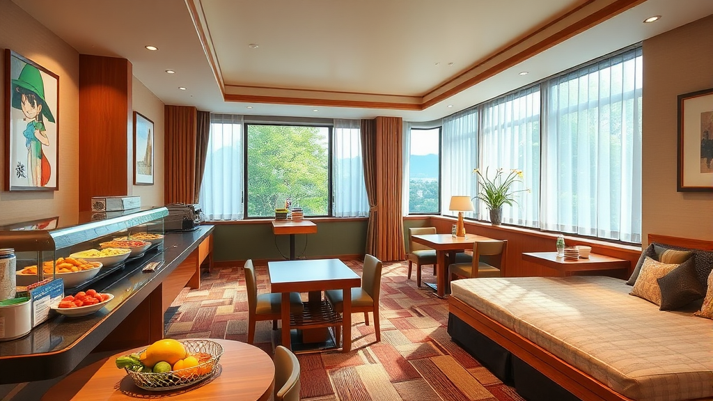 숙박 가격 비교 & 예약 팁 (realistic 스타일)