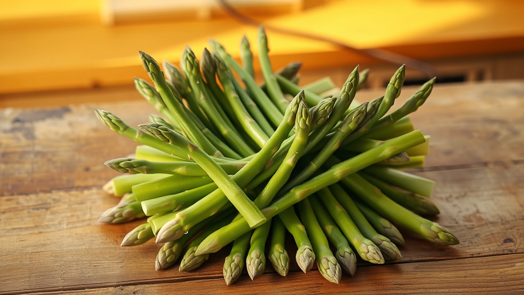 아스파라거스, 슈퍼푸드 맞을까? (realistic 스타일)