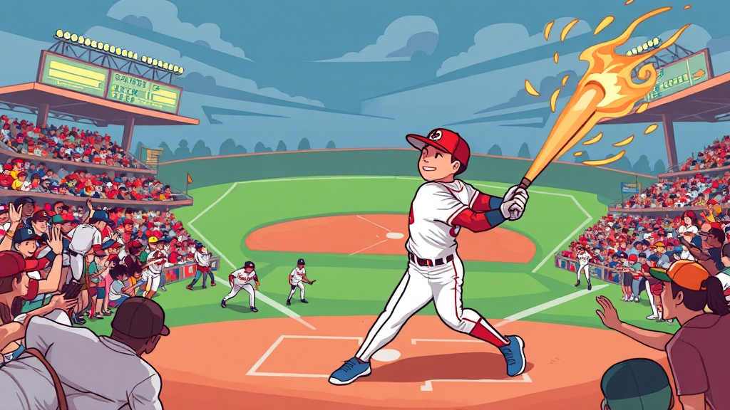 WBC 한국 대표팀 최종 엔트리 (cartoon 스타일)