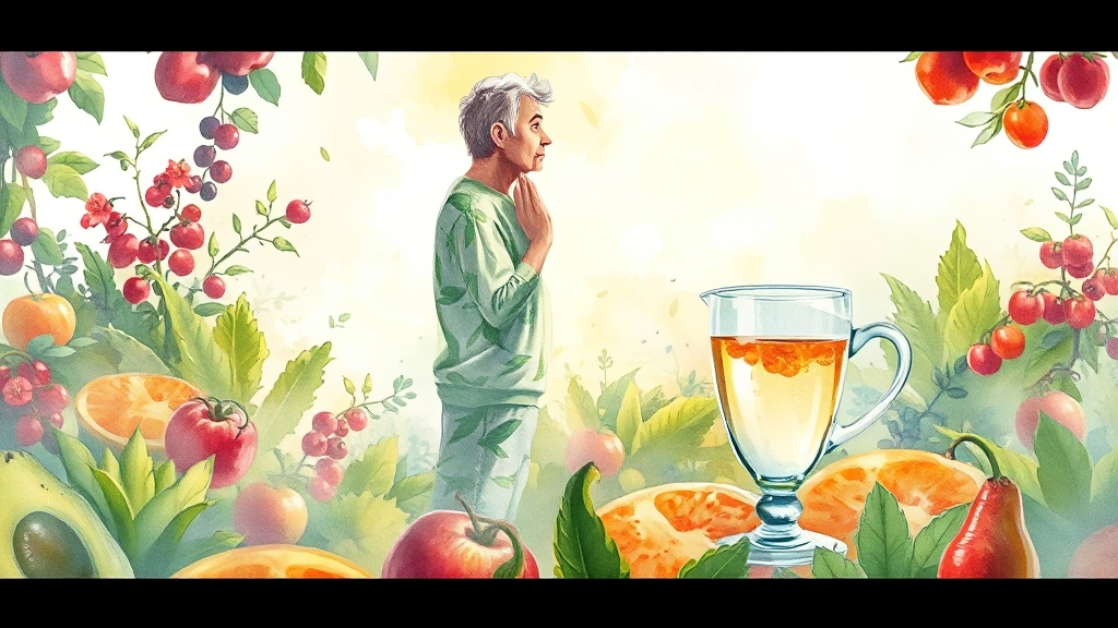 심계항진, 어떻게 예방할까? (watercolor 스타일)