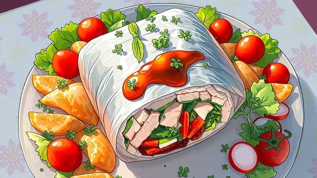 다이어트용 소스와 양념 대체법 (illustration 스타일)