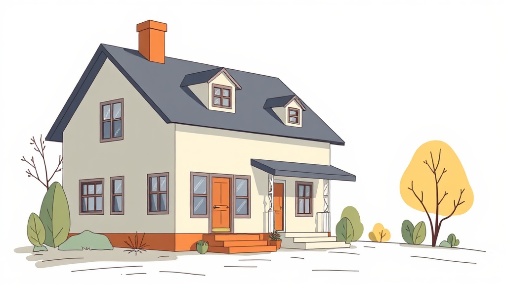 2026년 부동산 세금 총정리: 취득부터 양도까지 절세 전략 5 집을 가지고 있을 때 내는 세금: 재산세와 종부세 (illustration 스타일)