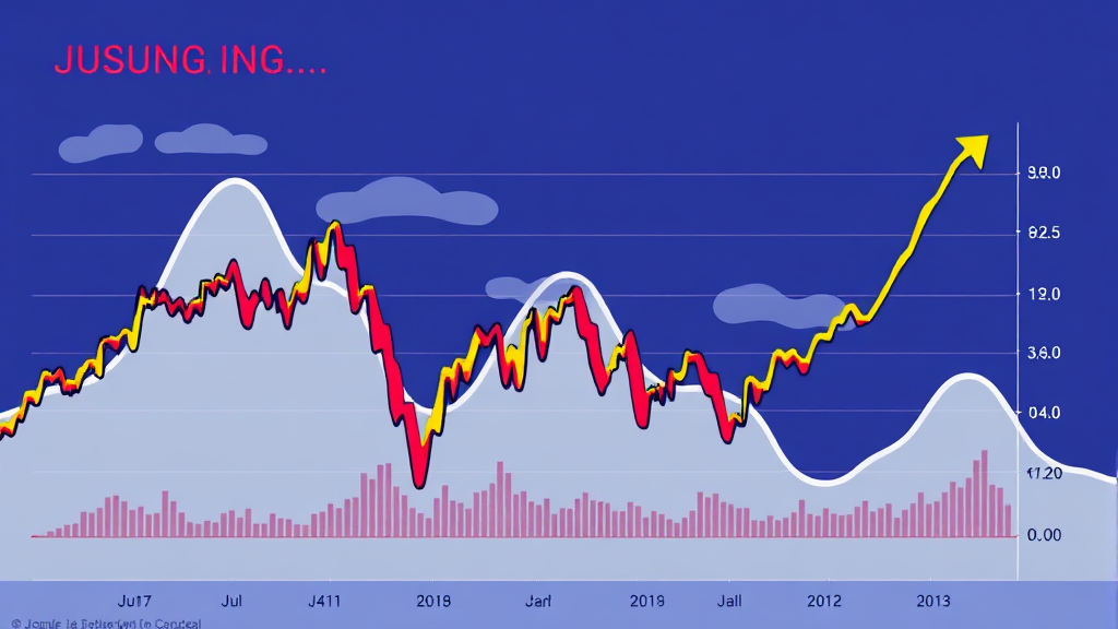 최근 주가 흐름 분석 (cartoon 스타일)