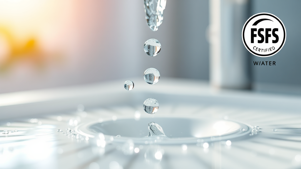 NSF 인증 필터란? (realistic 스타일)