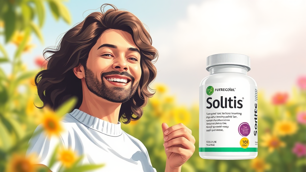솔티스 영양제와 함께하는 건강 관리 팁 (realistic 스타일)