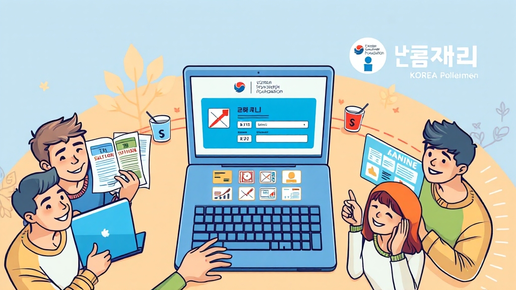 신청 방법 및 절차 완벽 가이드 (cartoon 스타일)