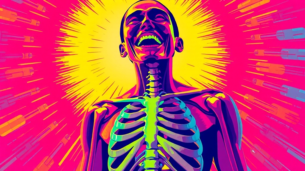 건강한 삶의 필수템! K2, 지금 시작하세요! (popart 스타일)