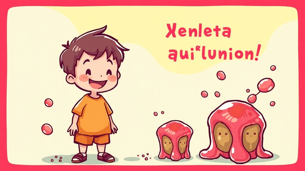 키 성장 관련 제품 가이드 (cartoon 스타일)