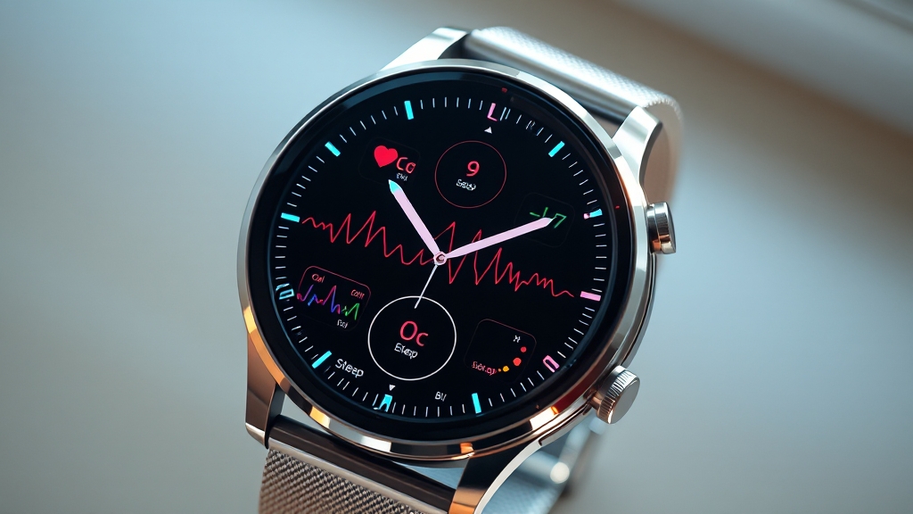 건강 측정 기능 상세 분석 (realistic 스타일)