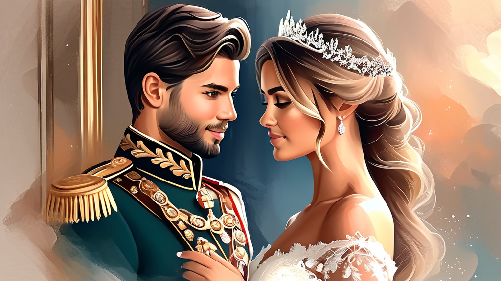 조력자들의 서사: 왕자님의 현대 적응기 (watercolor 스타일)